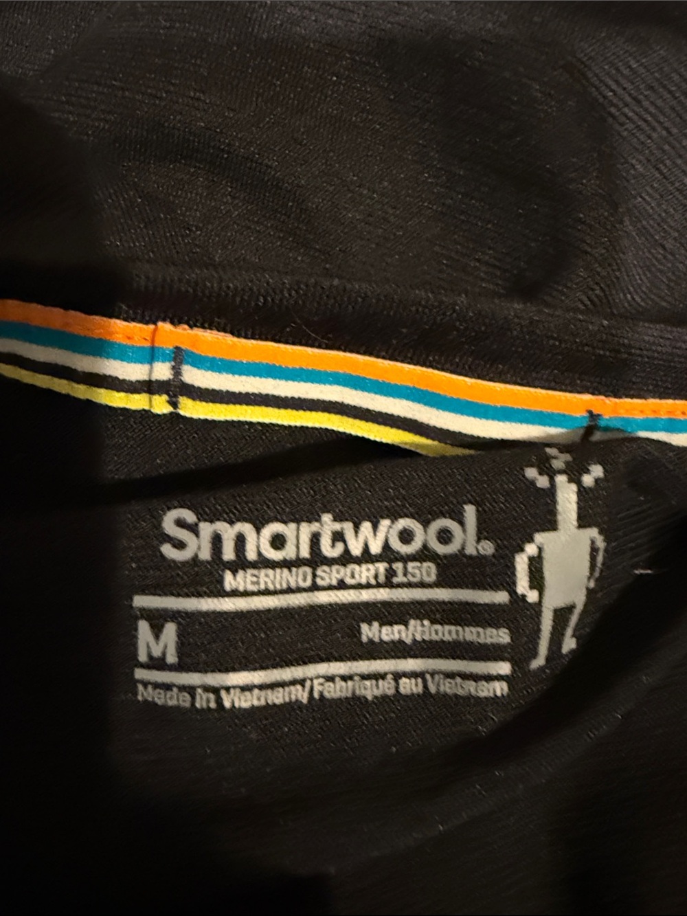 Smartwool Men's Medium Black Short Sleeve Crew Tee - Picture 5 of 6